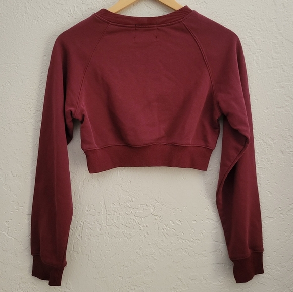 Kittenish Crop Sweatshirt Size Small - Picture 2 of 5
